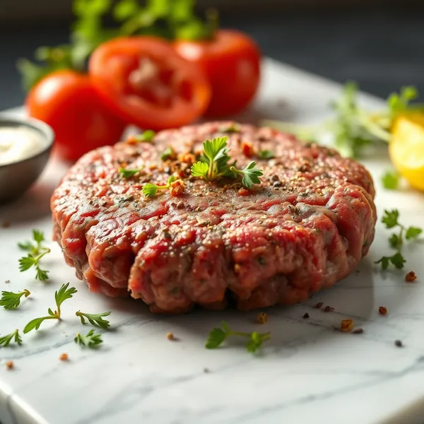 Hamburguer de Bisonte