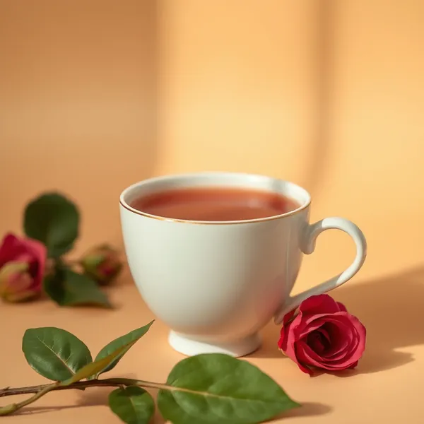 Thé de Boutons de Rose