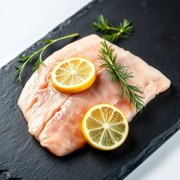 Frischer Lingfilet