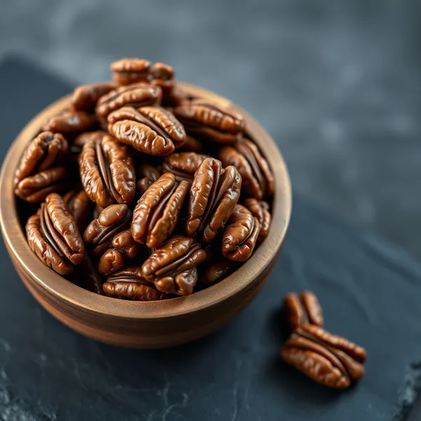 Maple Glazed Pecans