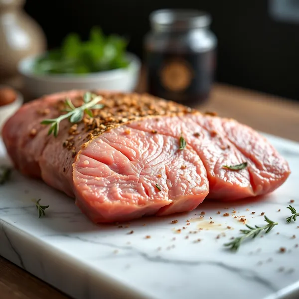 Eingelegtes Schweinefilet