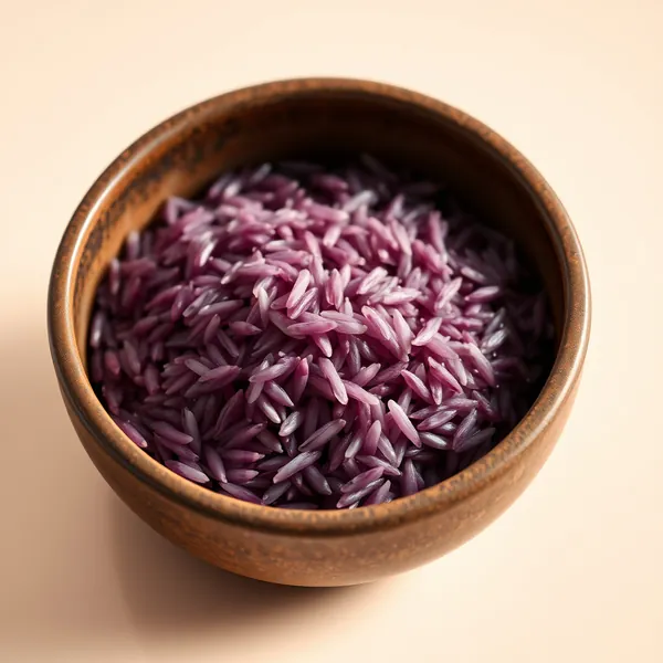 Arroz Pegajoso Roxo
