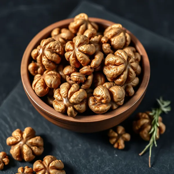 Nueces Asadas con Romero