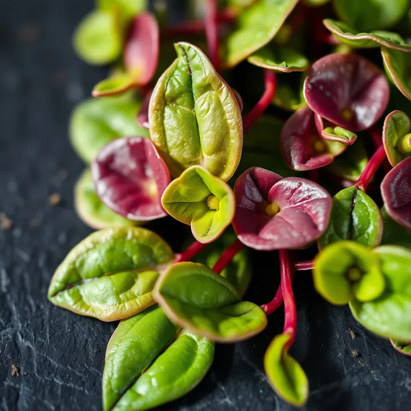 Folhas de Purslane do Mar