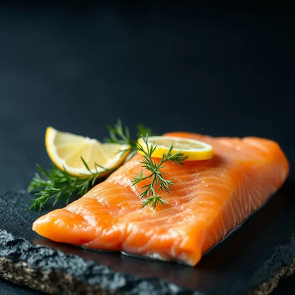 Geräucherter Lachs