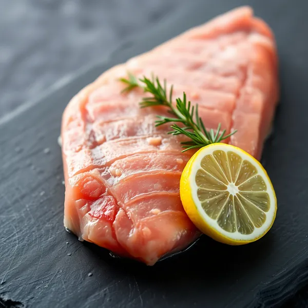 Geräucherter Thunfisch