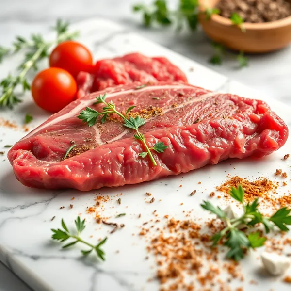 Hirschflanksteak